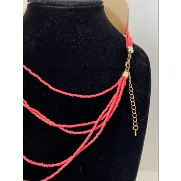 Boho Multi Layered Necklace - Picture 8 of 10